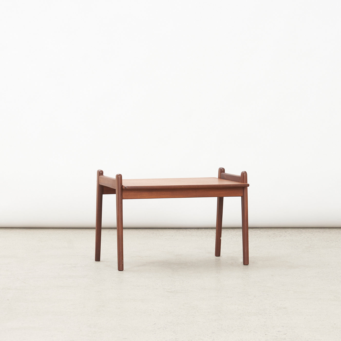 Teak Side Table w/ Removable Top