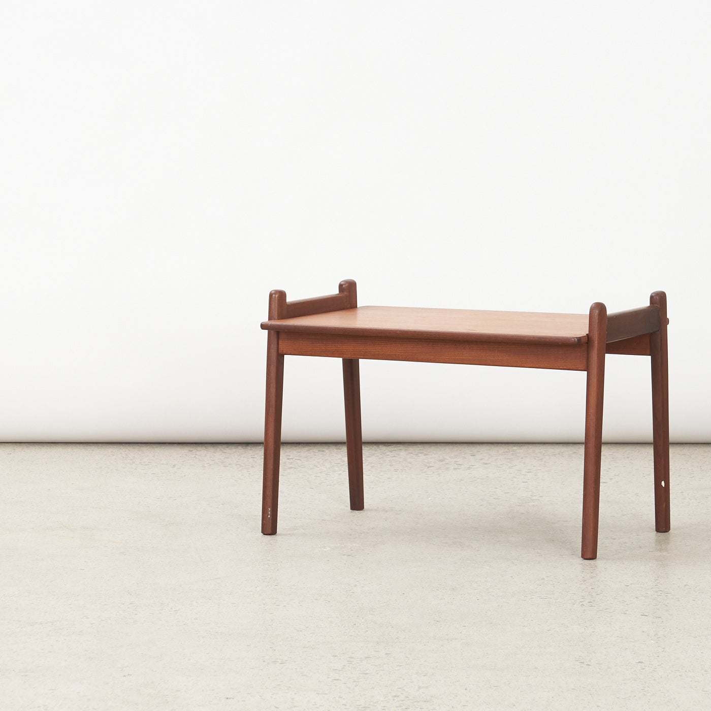 Teak Side Table w/ Removable Top