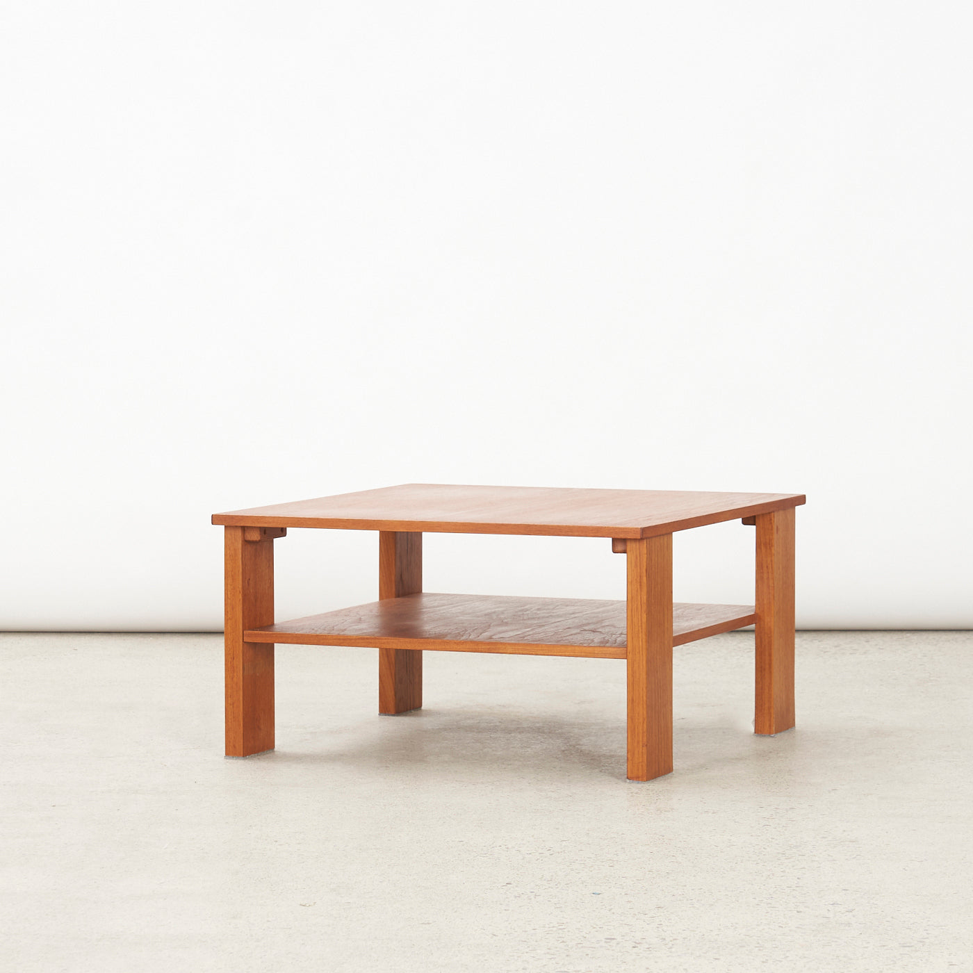 Square Teak Coffee Table
