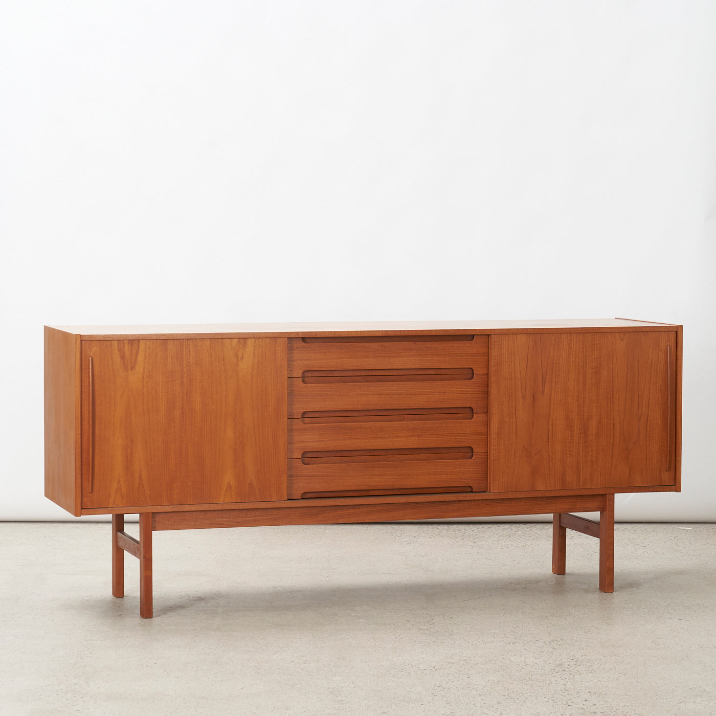 Teak Sideboard by Bernhard Pedersen & Søn, Denmark