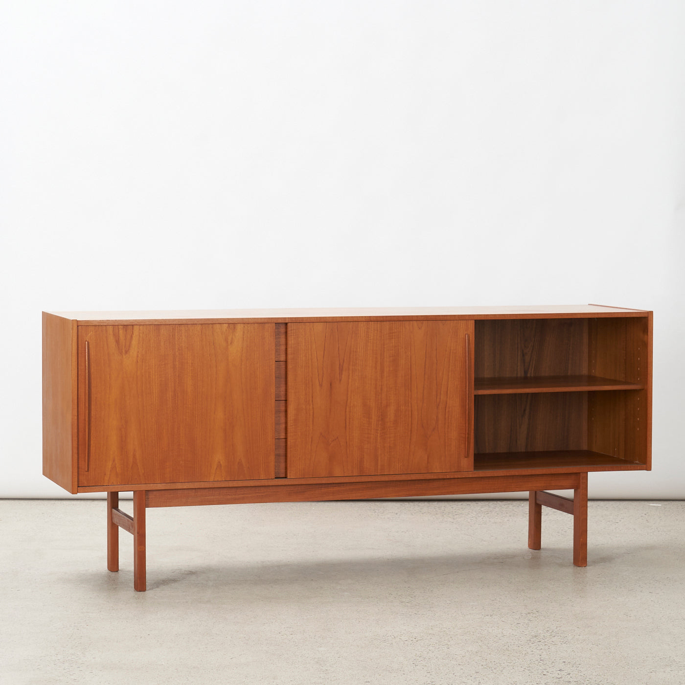 Teak Sideboard by Bernhard Pedersen & Søn, Denmark