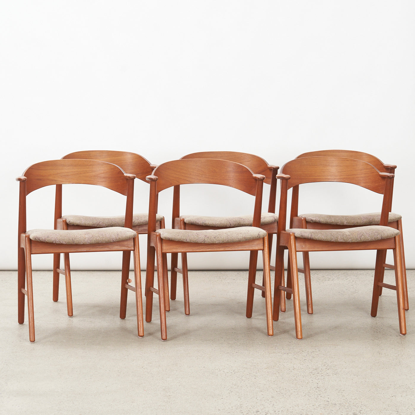 Set of 6 Teak Dining Chairs by Korup Stolefabrik, Denmark