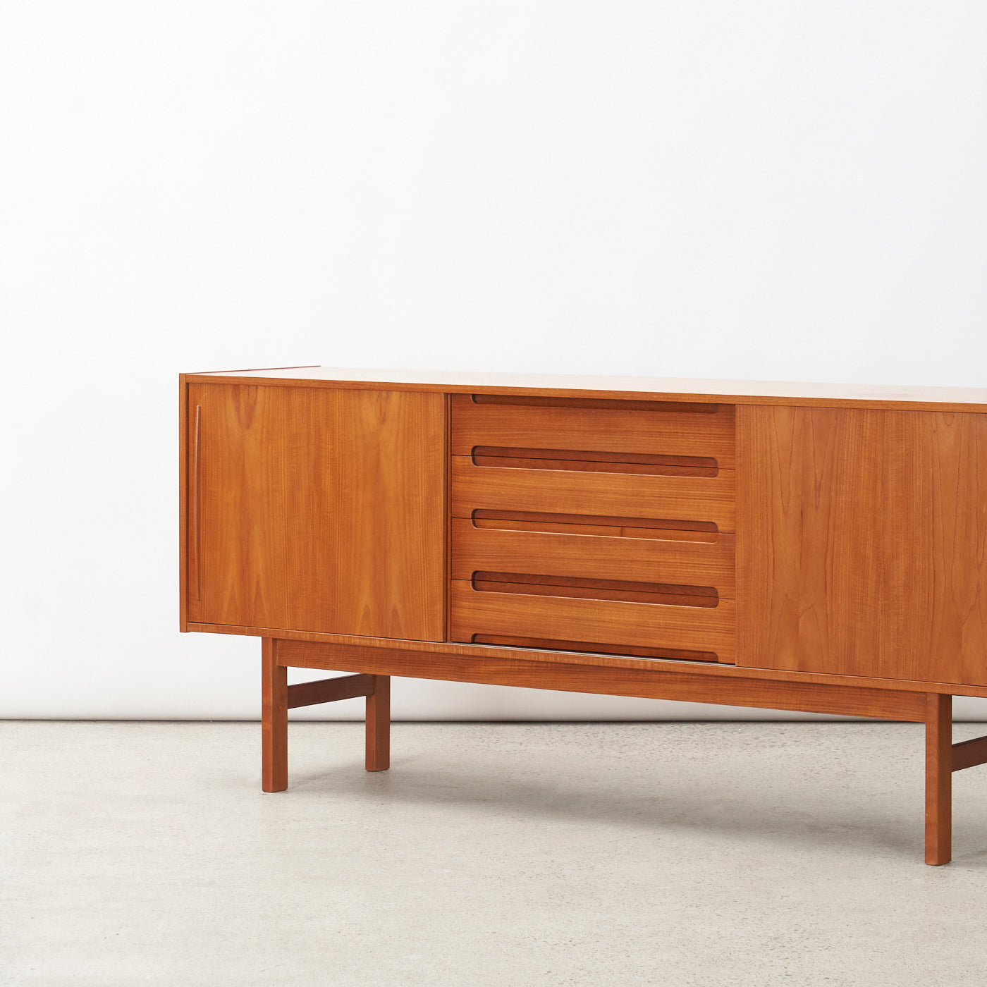 Teak Sideboard by Bernhard Pedersen & Søn, Denmark