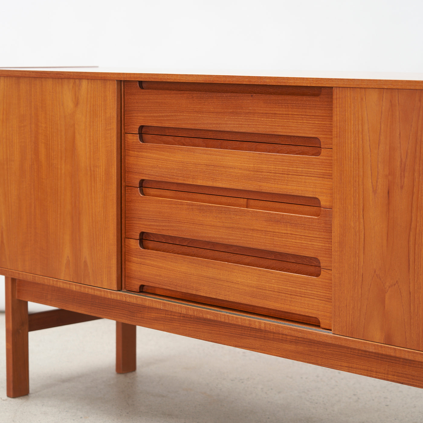 Teak Sideboard by Bernhard Pedersen & Søn, Denmark