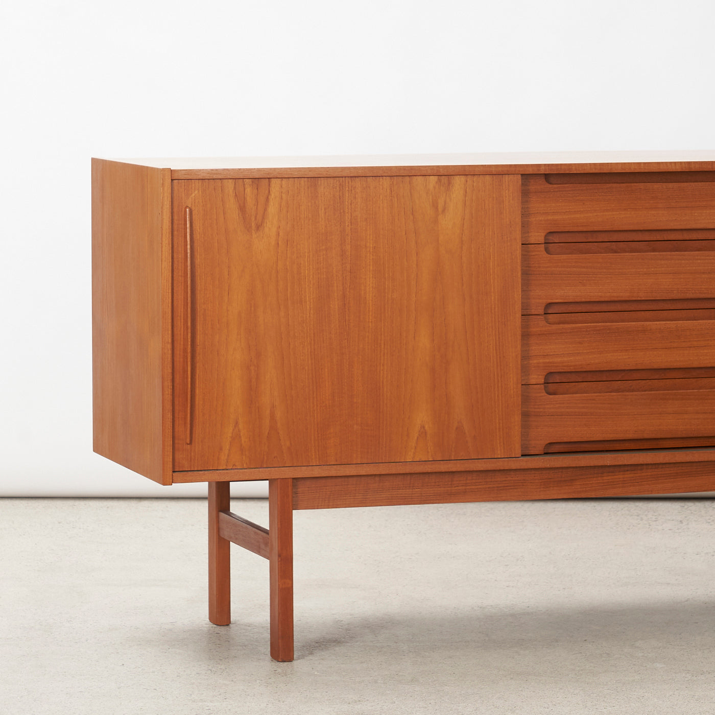 Teak Sideboard by Bernhard Pedersen & Søn, Denmark