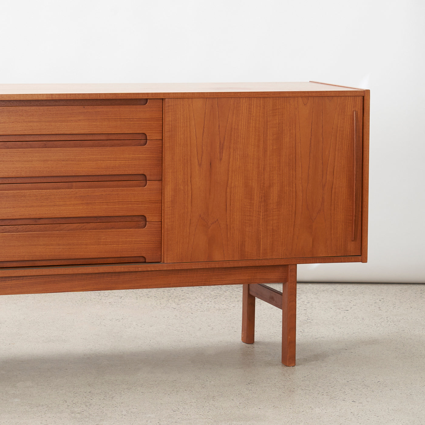 Teak Sideboard by Bernhard Pedersen & Søn, Denmark