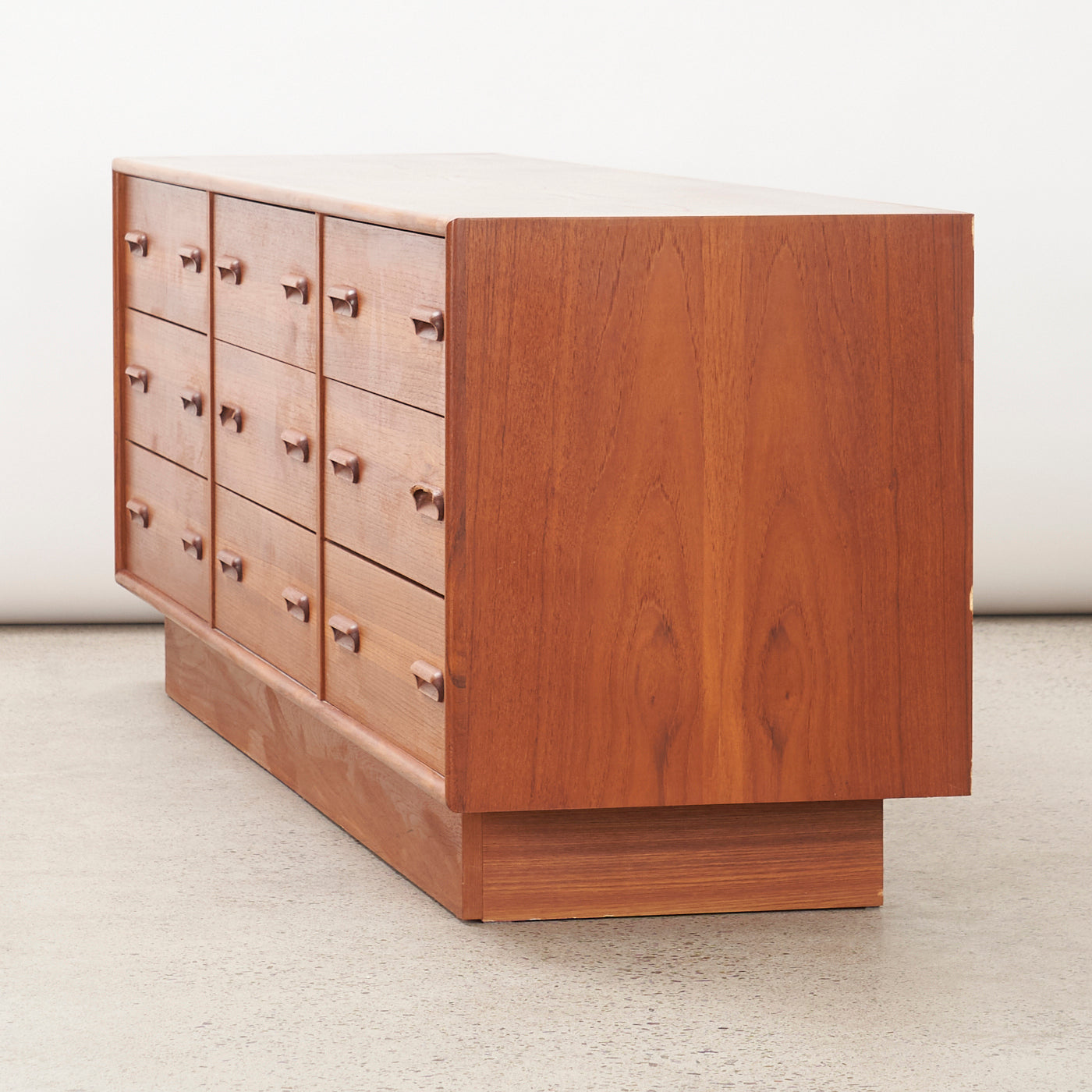 Teak 9 Drawer Dresser