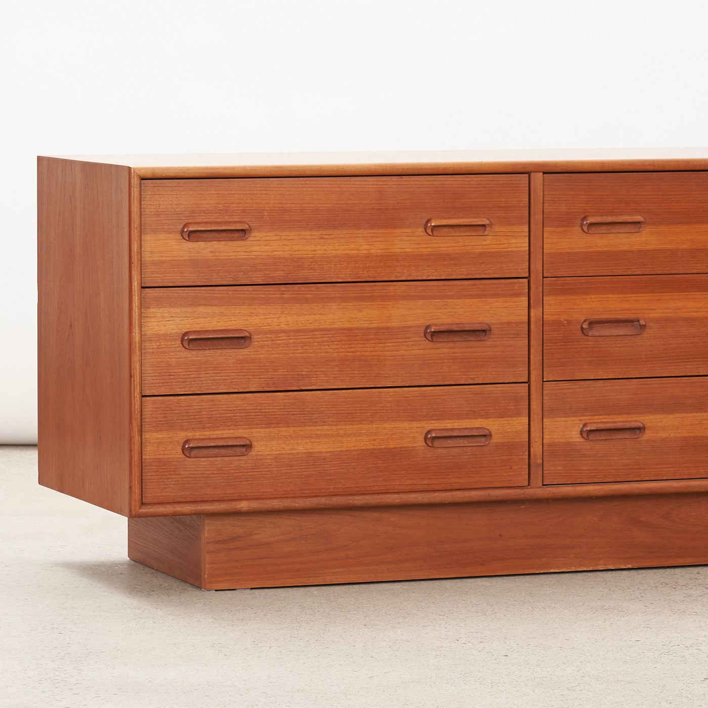 Teak 9 Drawer Dresser