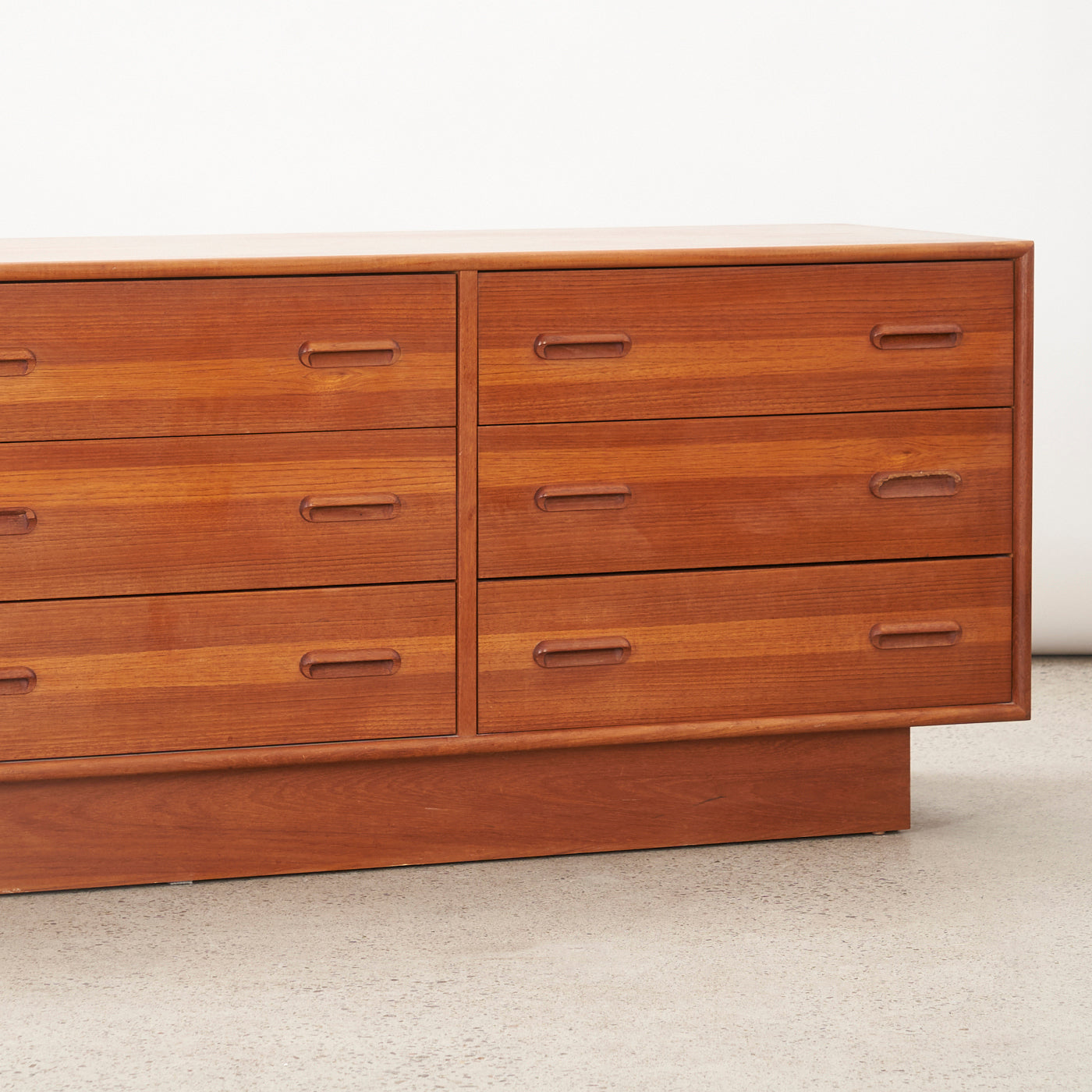 Teak 9 Drawer Dresser