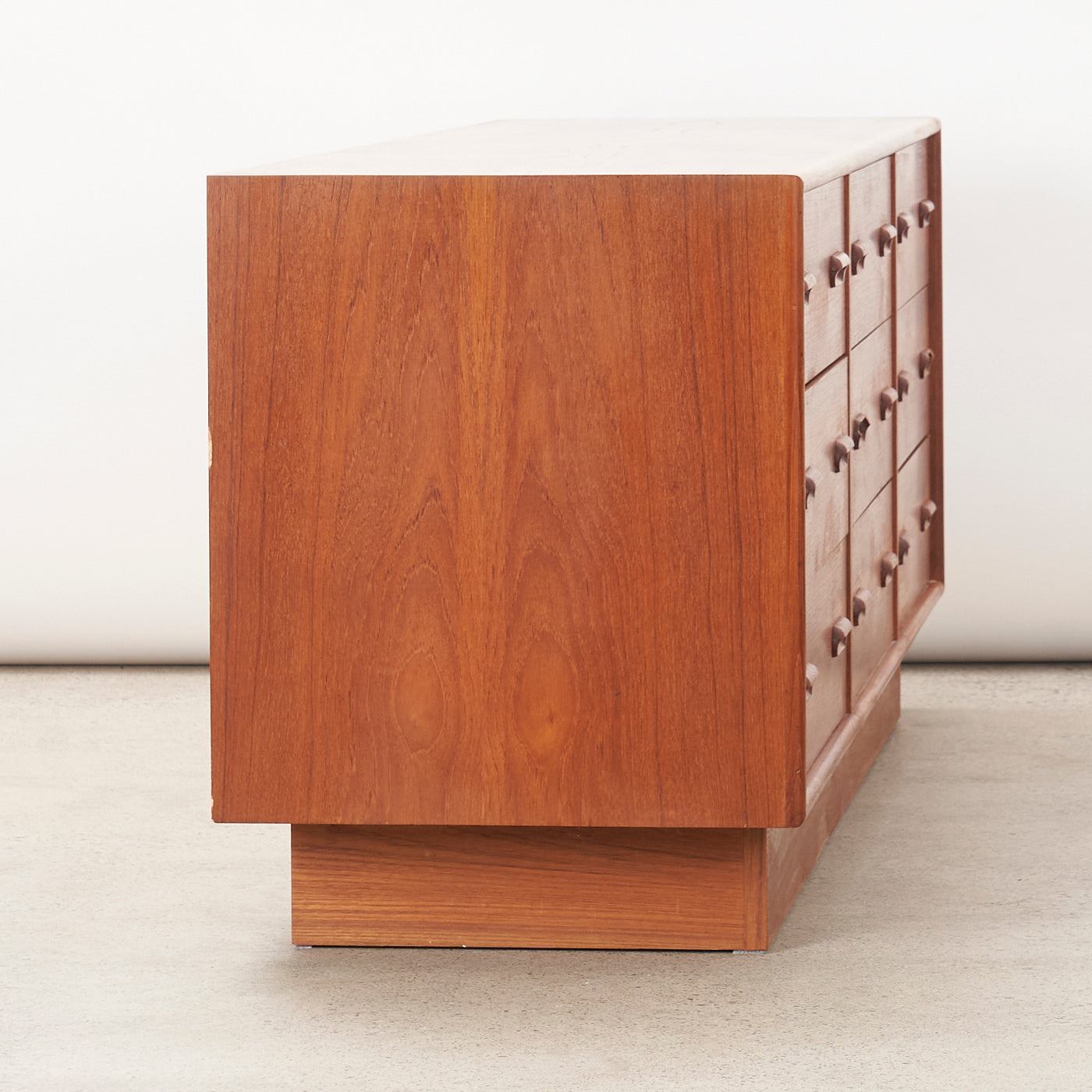 Teak 9 Drawer Dresser