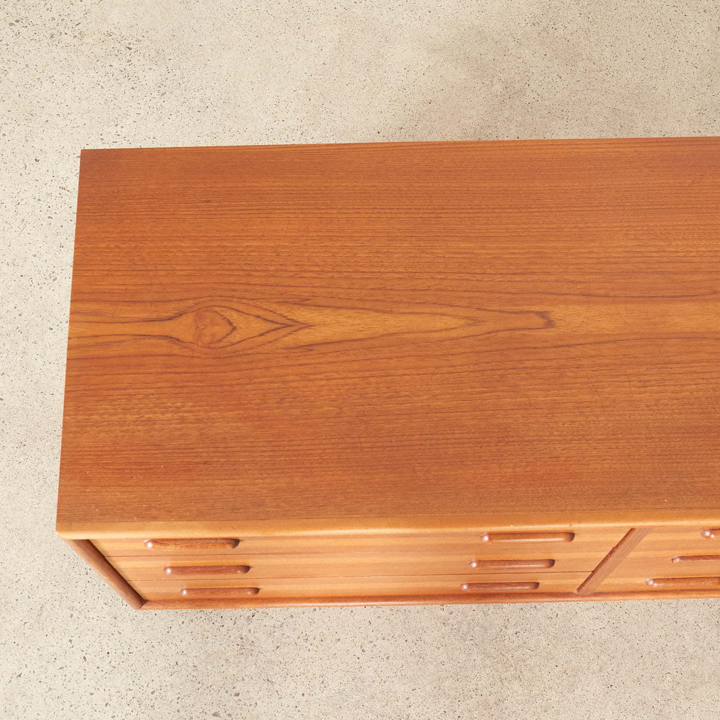 Teak 9 Drawer Dresser
