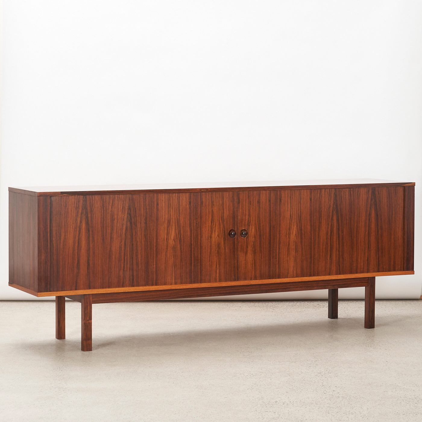 Rosewood Sideboard w/ Tambour Doors, Denmark