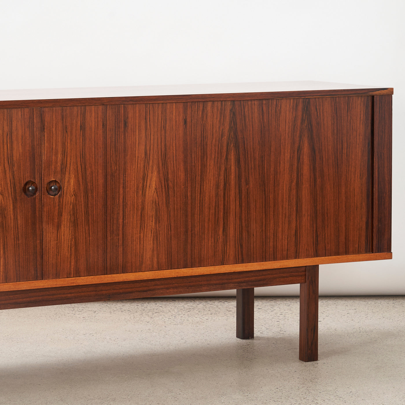 Rosewood Sideboard w/ Tambour Doors, Denmark