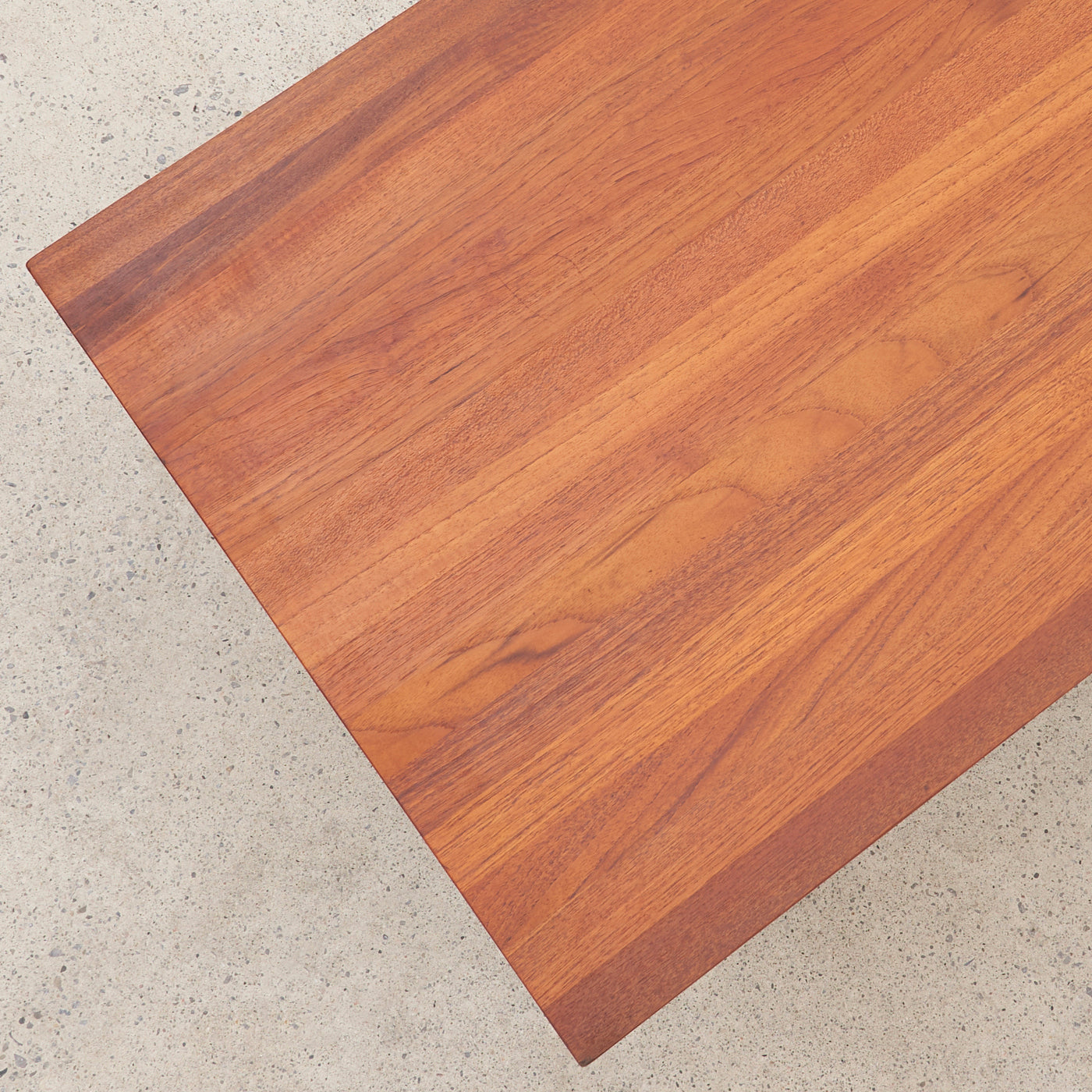 Solid Teak Coffee Table by Illum Wikkelsø for Mikael Laursen, Denmark