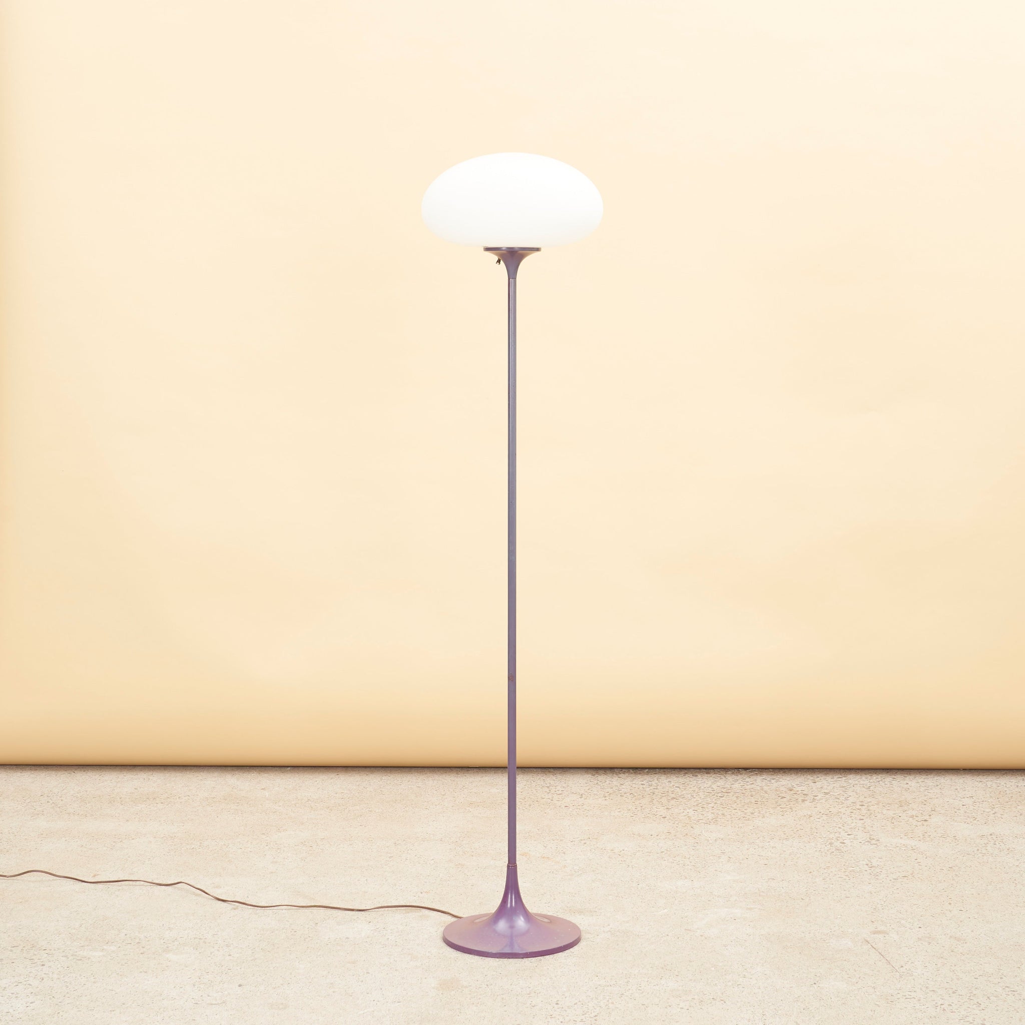 Purple Mushroom Floor Lamp by Laurel Lamp Co.