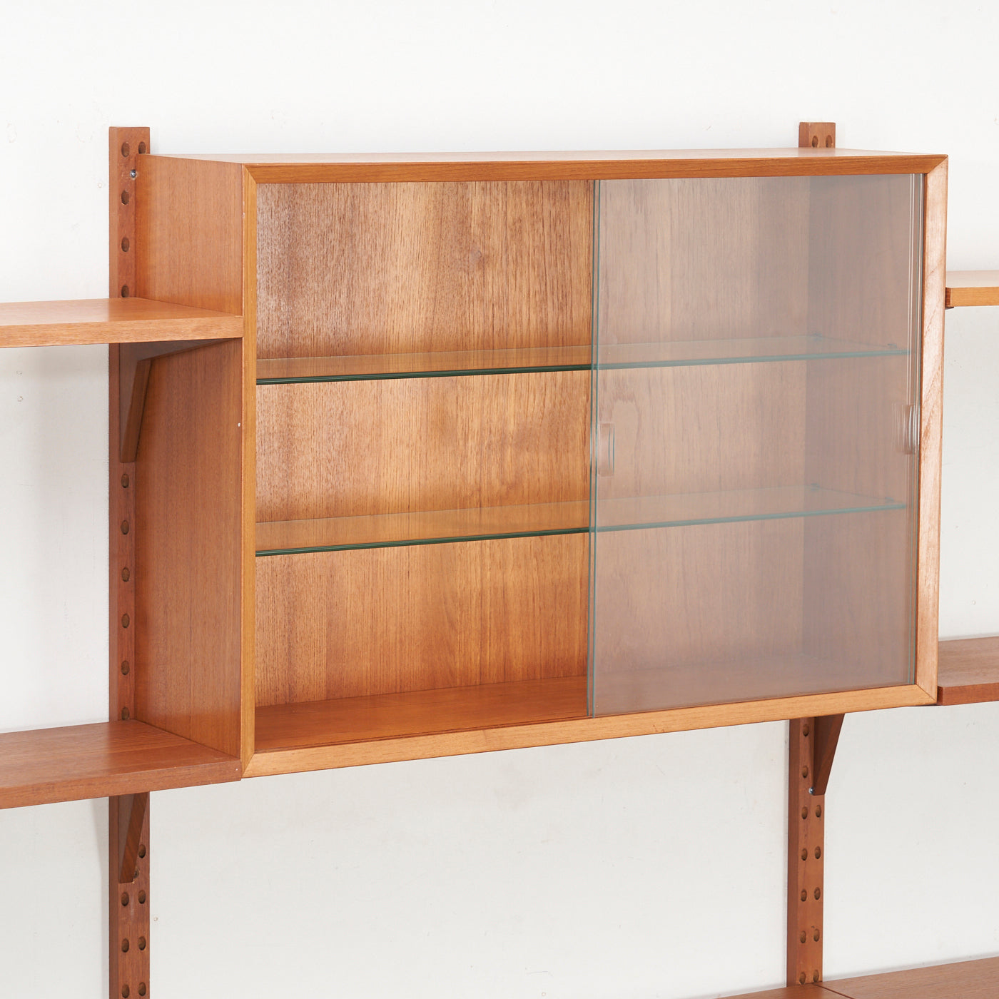 Modular Teak Wall Unit by Poul Cadovius, Denmark