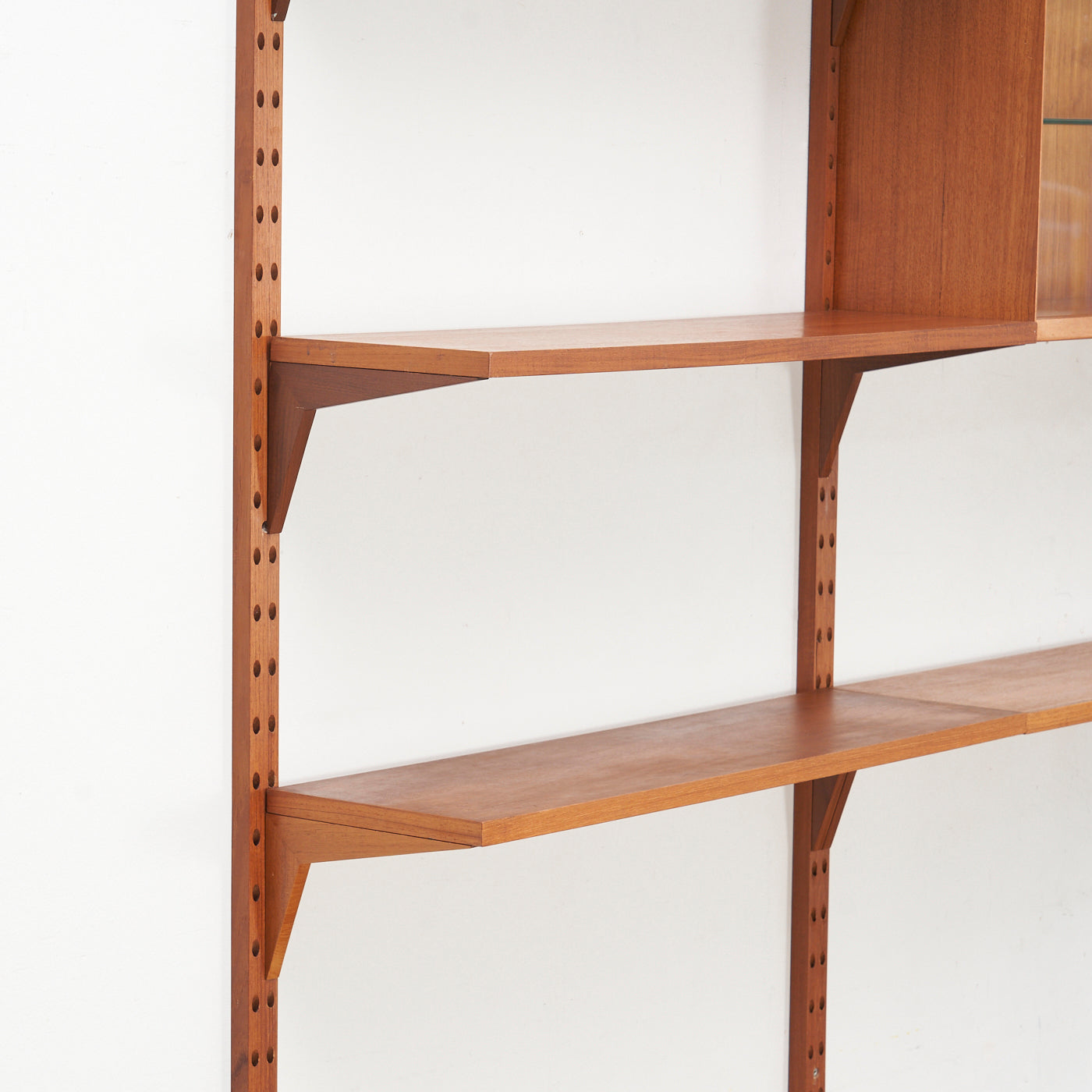 Modular Teak Wall Unit by Poul Cadovius, Denmark