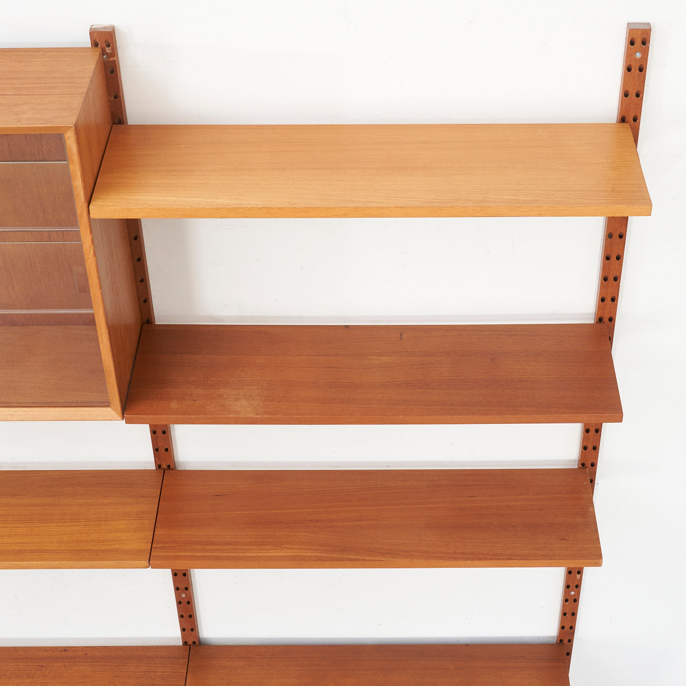 Modular Teak Wall Unit by Poul Cadovius, Denmark