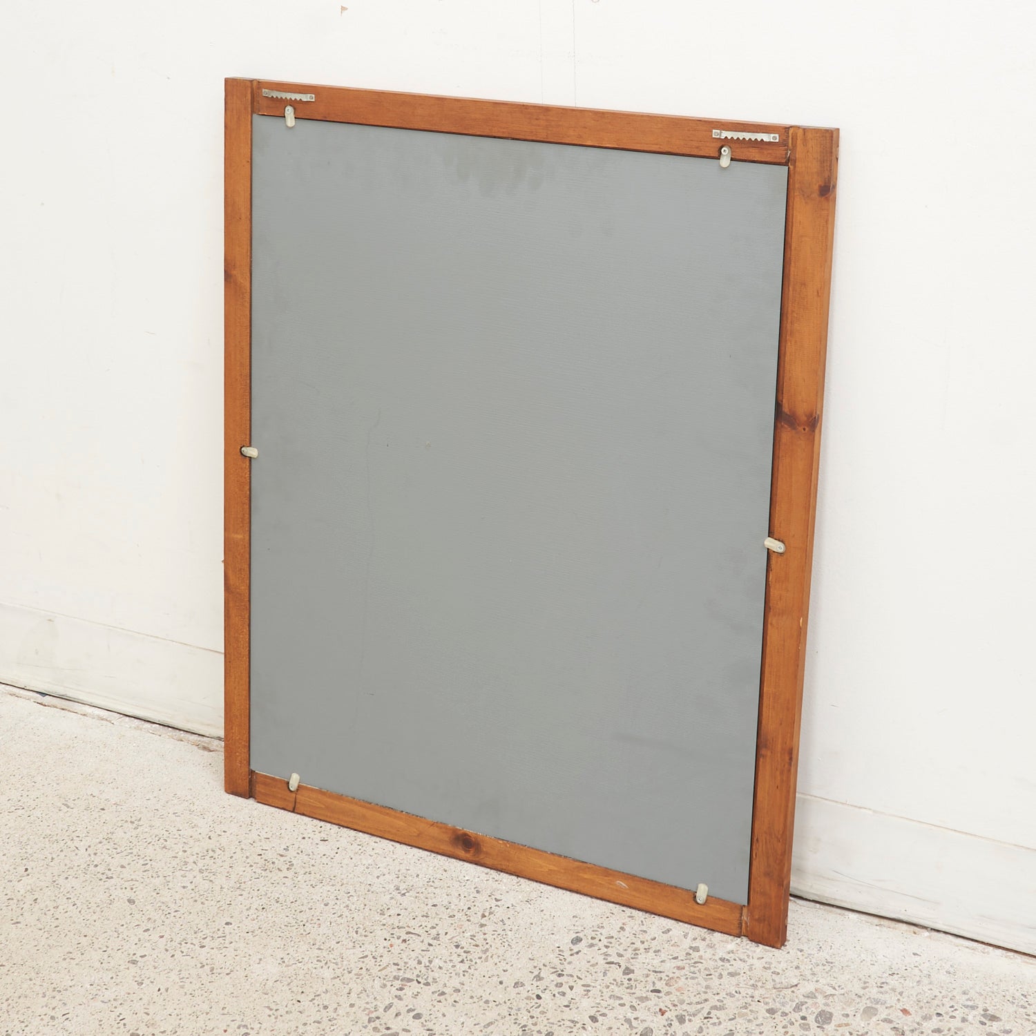 Wood Framed Mirror w/ Mullions
