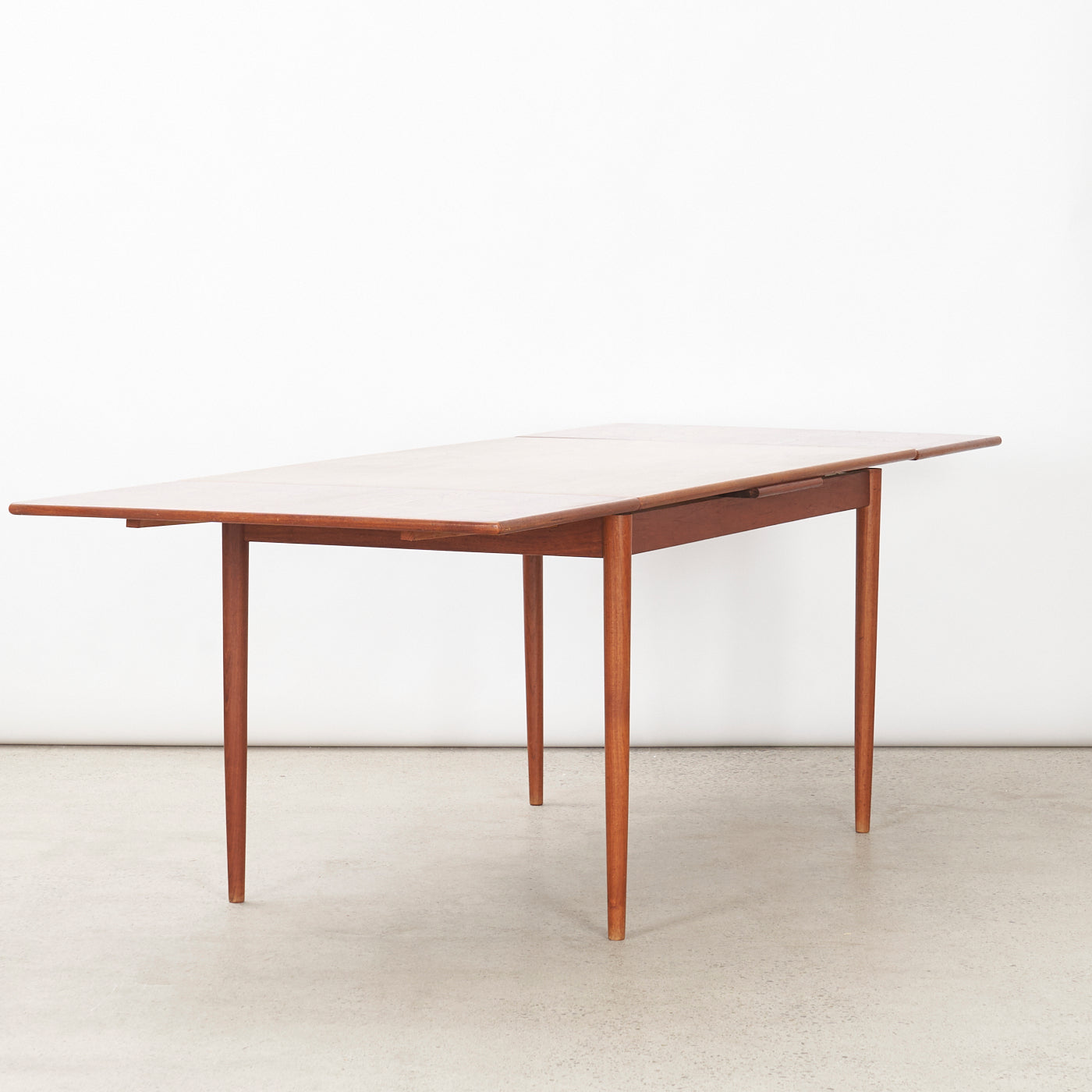 Teak Draw Leaf Dining Table