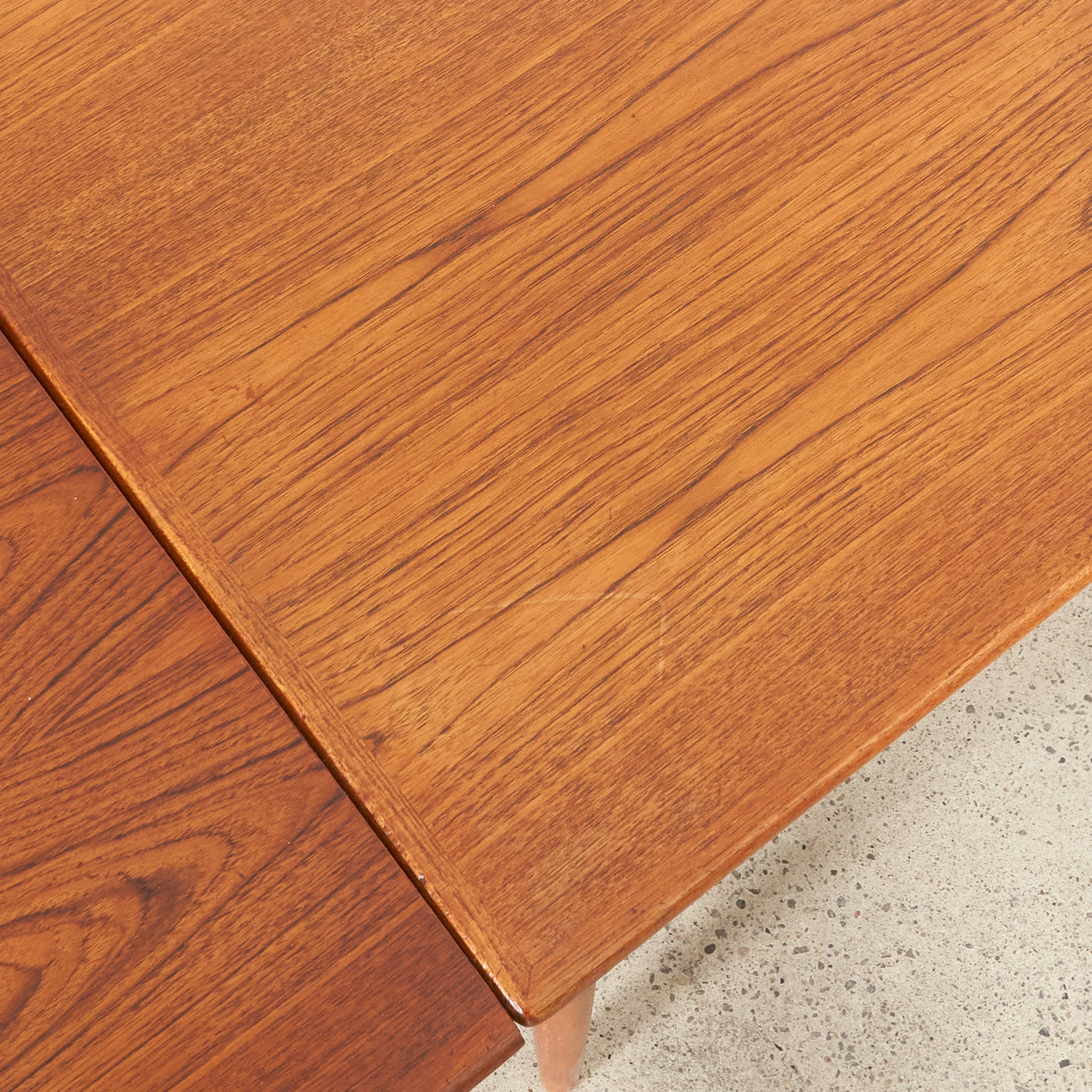 Teak Draw Leaf Dining Table