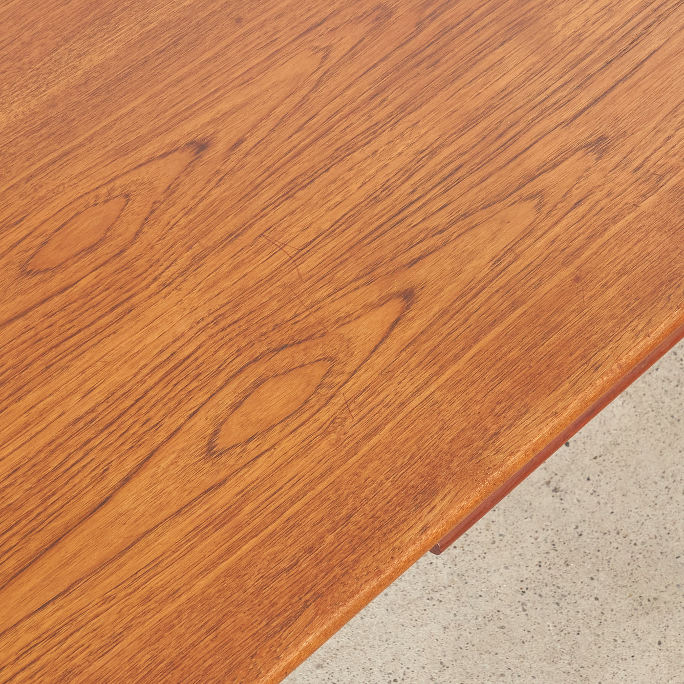 Teak Draw Leaf Dining Table