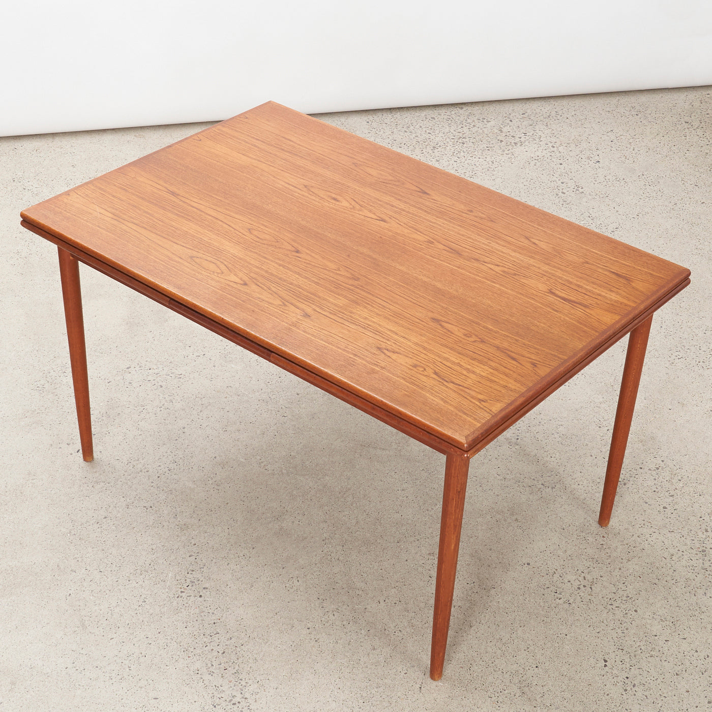 Teak Draw Leaf Dining Table