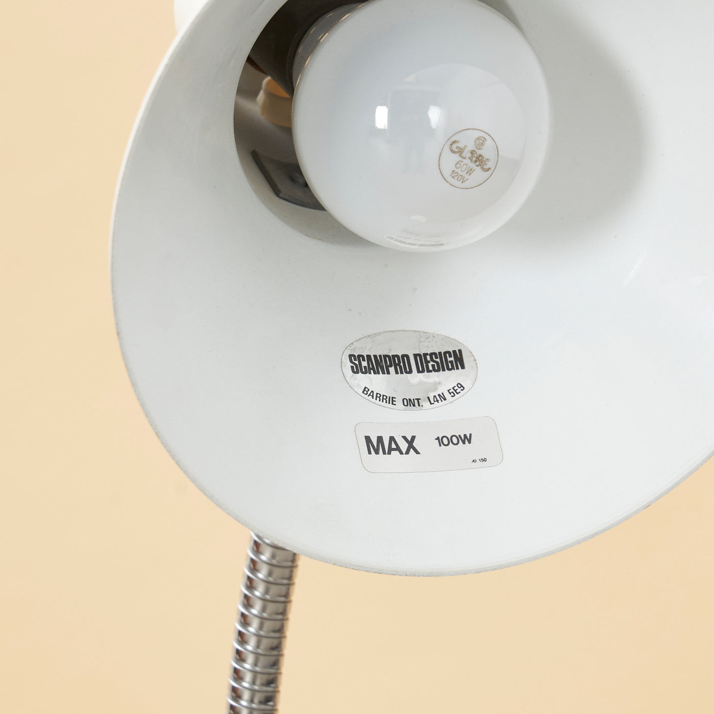 Vintage Gooseneck Floor Lamp