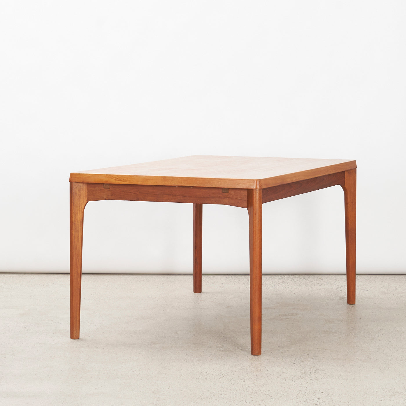 Teak Draw Leaf Dining Table by Vejle Stole Møbelfabrik, Denmark