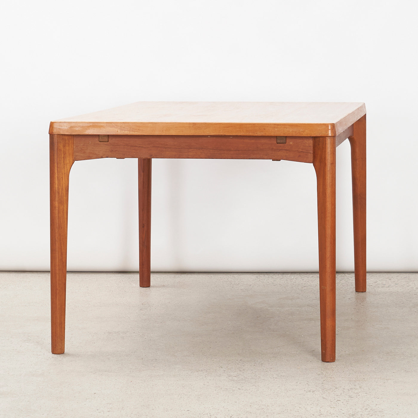 Teak Draw Leaf Dining Table by Vejle Stole Møbelfabrik, Denmark