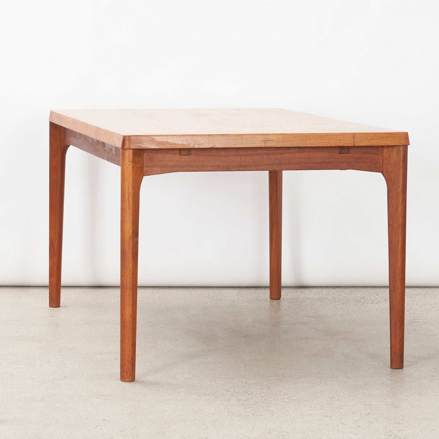 Teak Draw Leaf Dining Table by Vejle Stole Møbelfabrik, Denmark