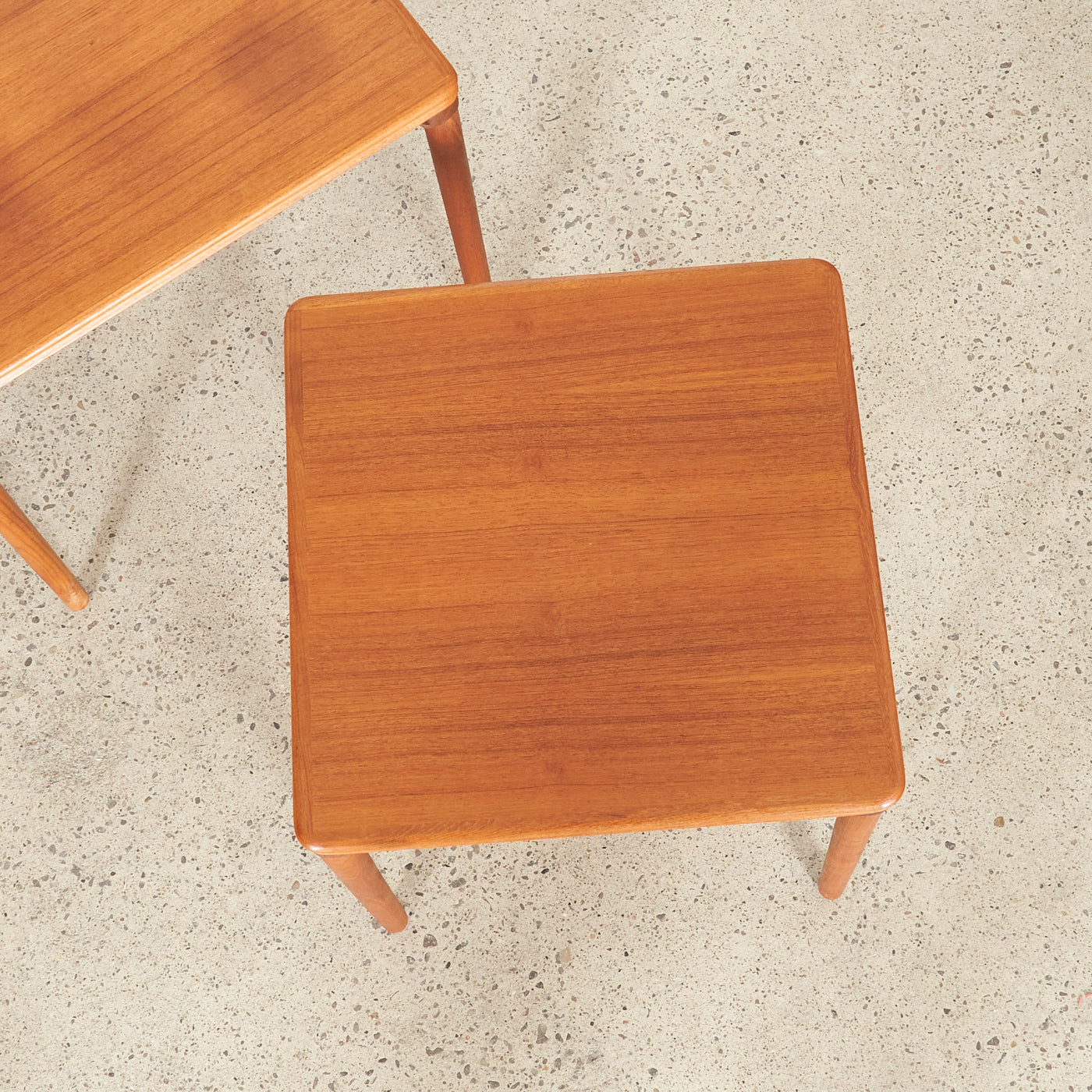 Set of 3 Teak Nesting Tables