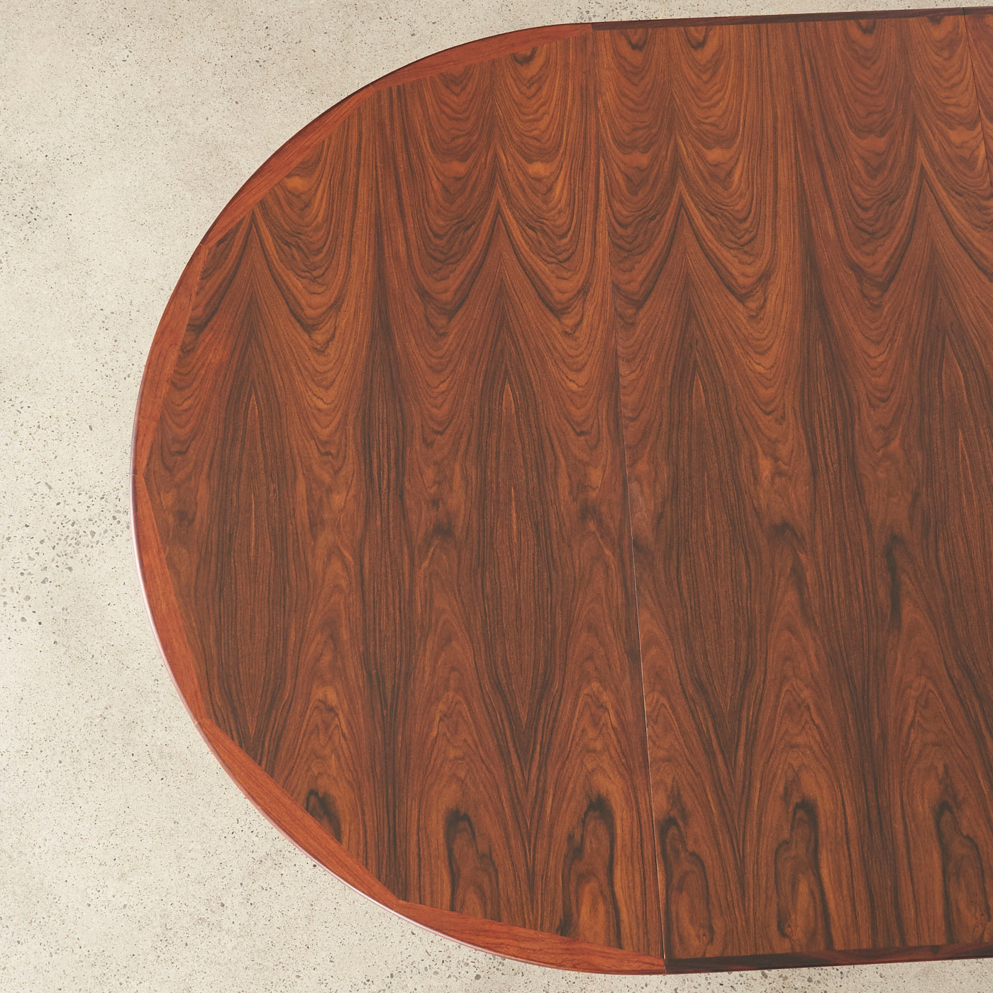 Round Rosewood Dining Table, Denmark