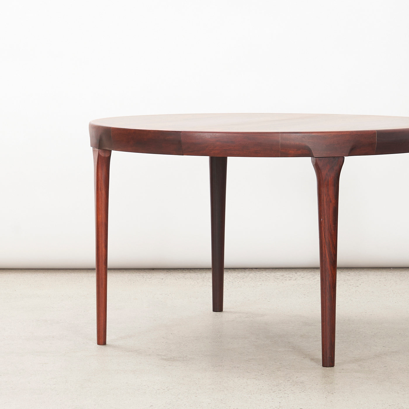 Round Rosewood Dining Table, Denmark