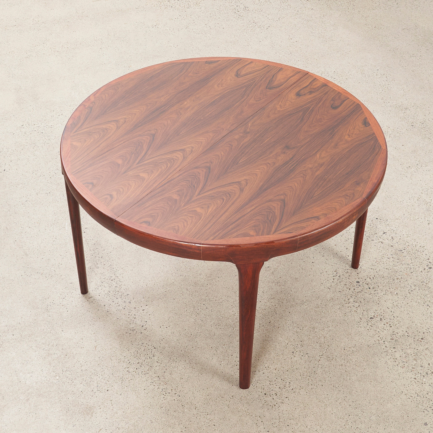 Round Rosewood Dining Table, Denmark