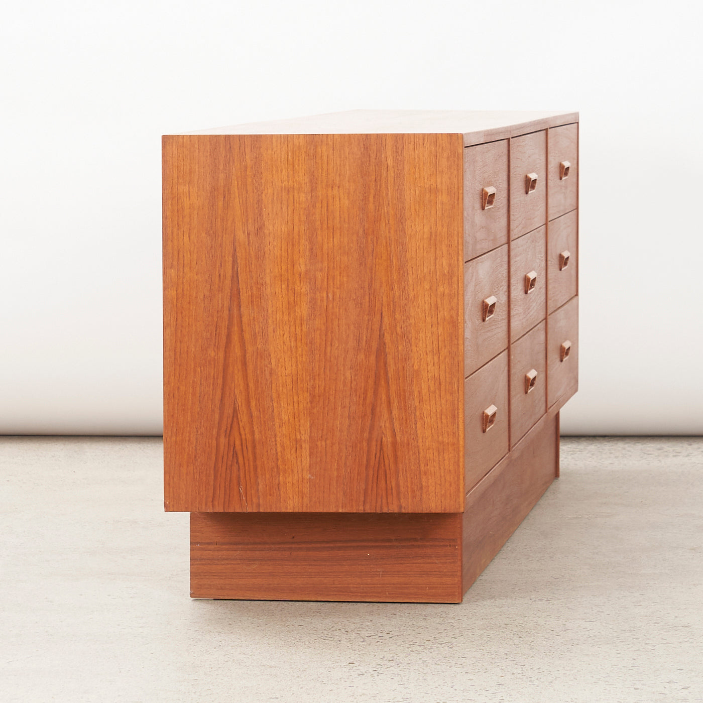 Teak 9 Drawer Dresser