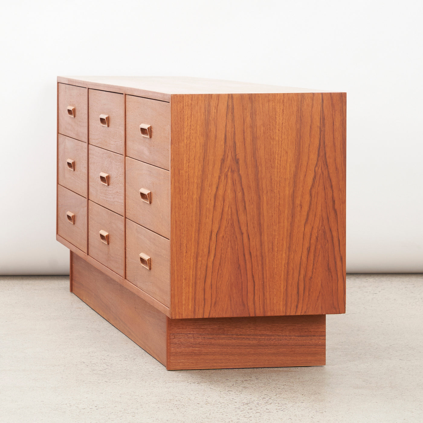Teak 9 Drawer Dresser