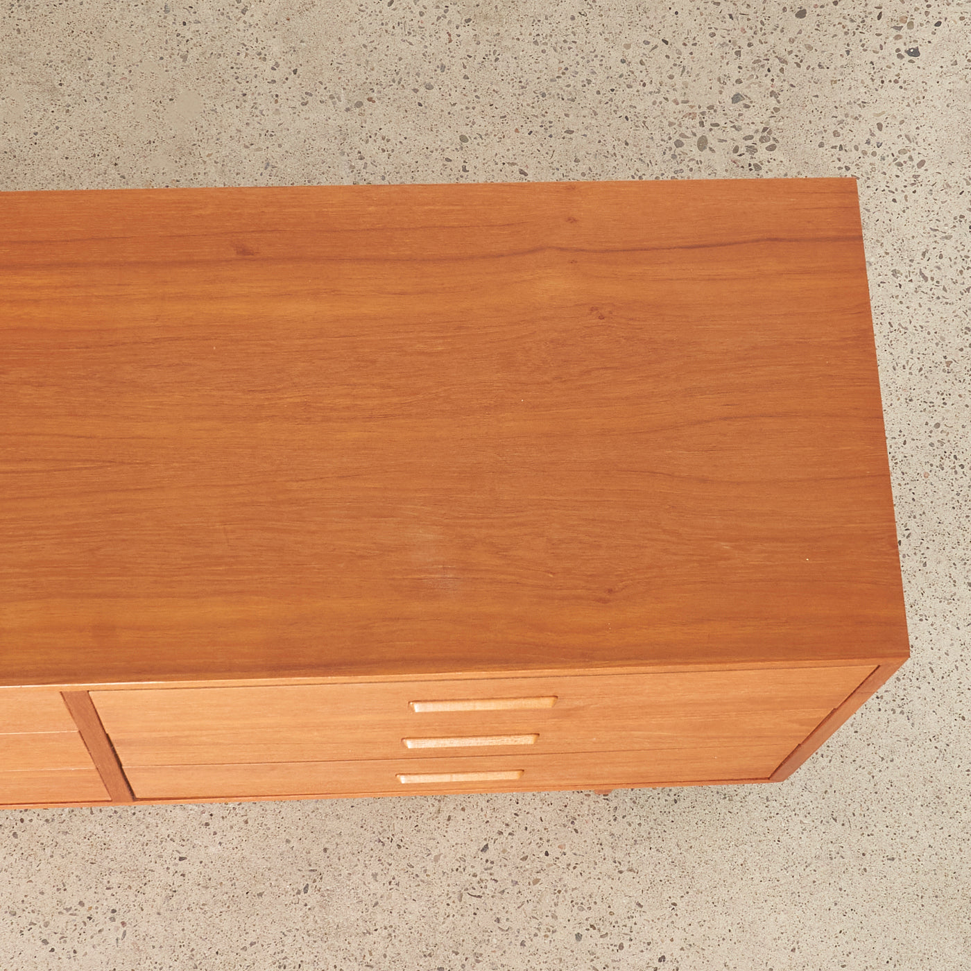 Teak 9 Drawer Dresser
