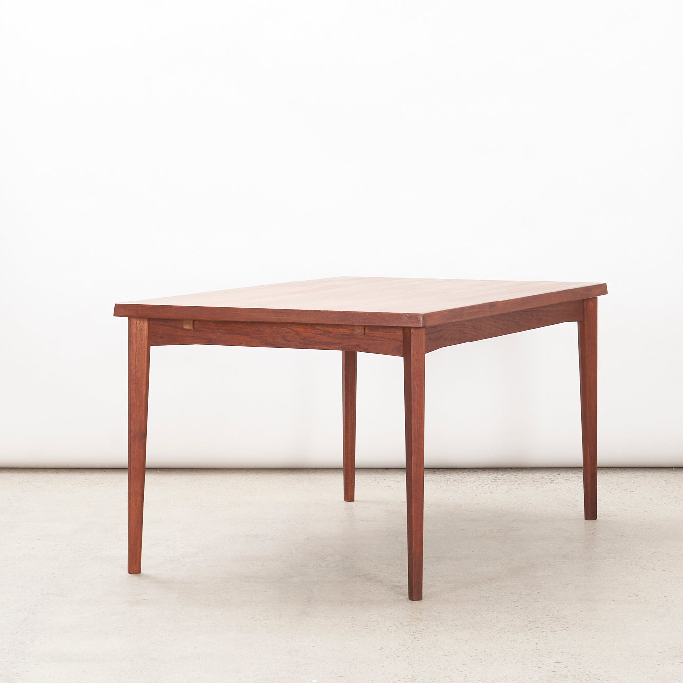Teak Draw-Leaf Dining Table, Denmark