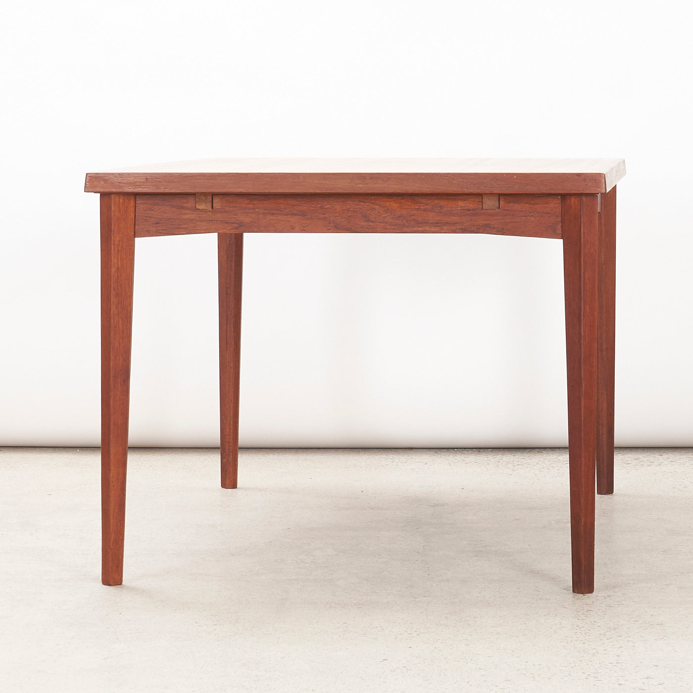 Teak Draw-Leaf Dining Table, Denmark