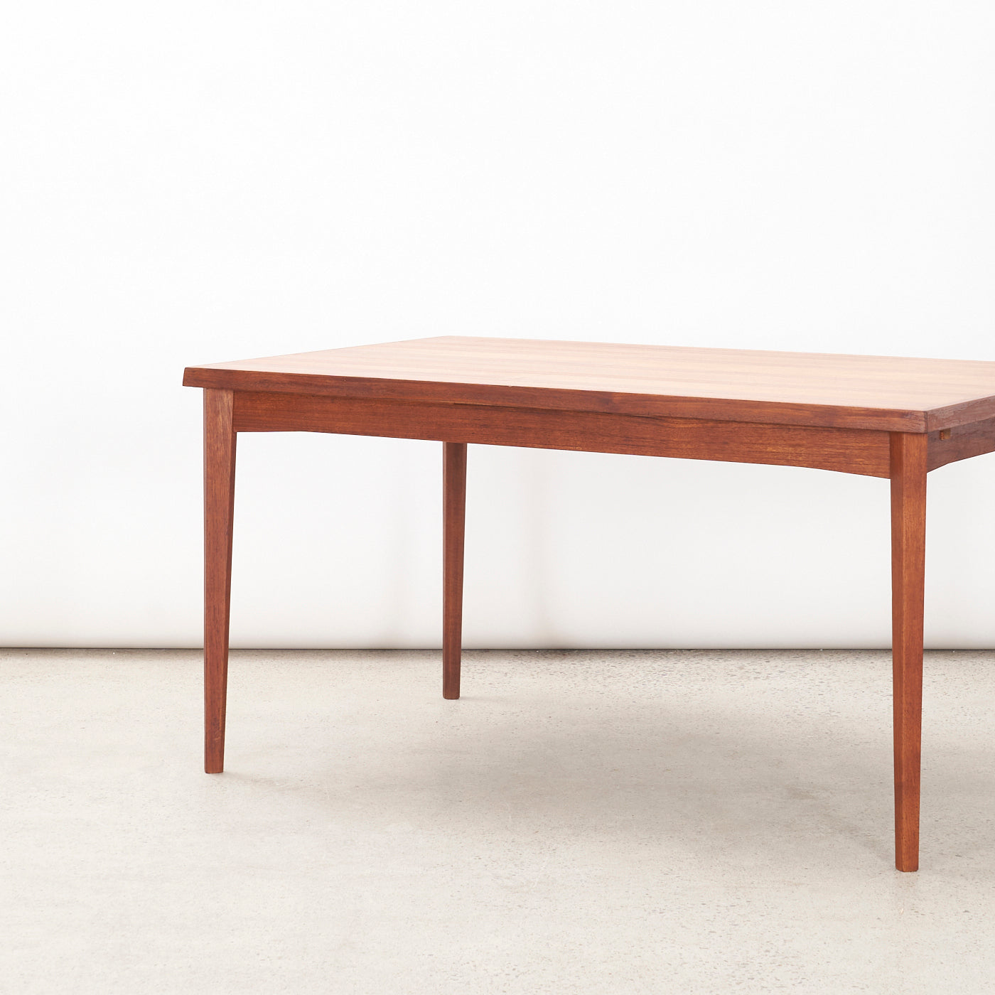 Teak Draw-Leaf Dining Table, Denmark