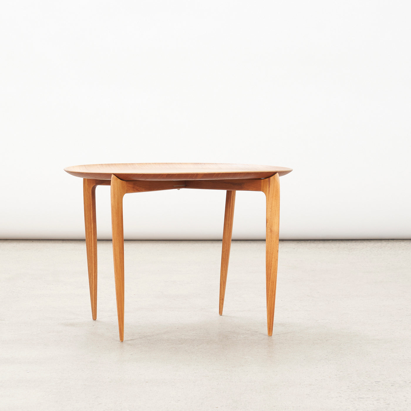 Teak Tray Table by Svend Åge Willumsen & Hans Engholm for Fritz Hansen, Denmark