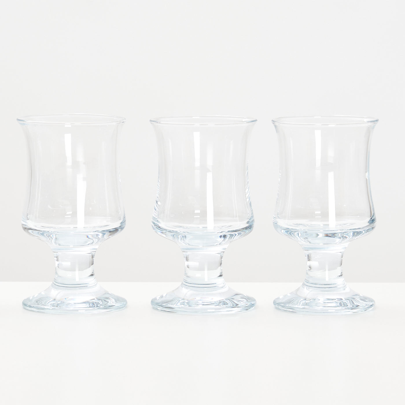 Set of 6 'Skibsglas' Red Wine Glasses by Per Lütken for Holmegaard, Denmark
