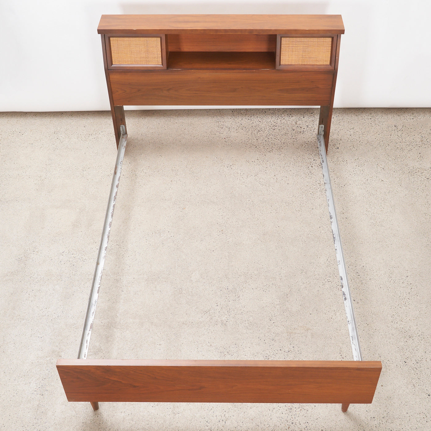 Walnut Double Bed