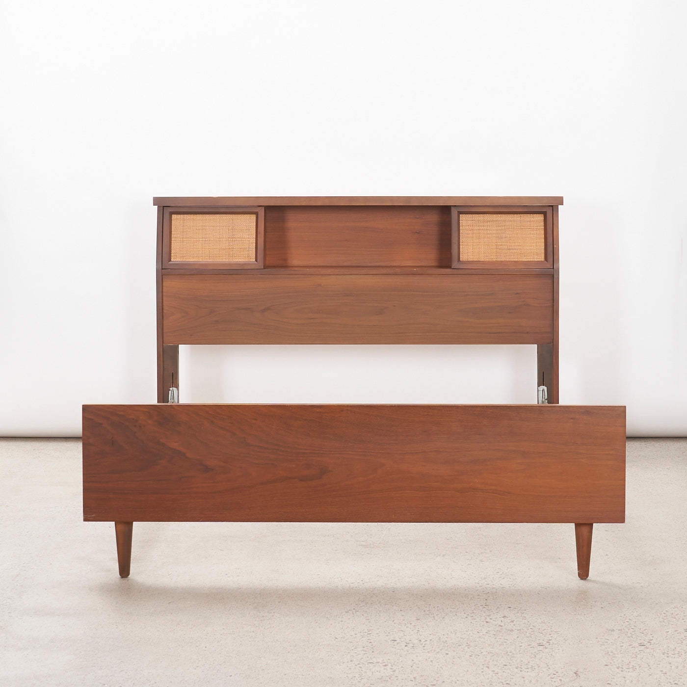 Walnut Double Bed