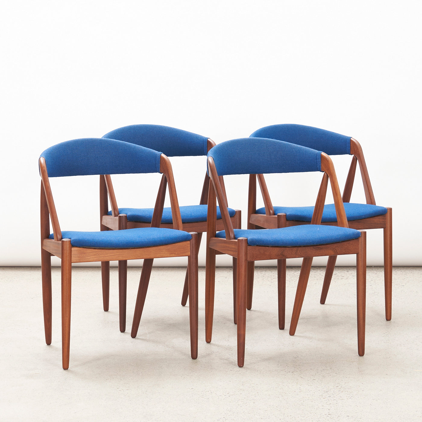 Set of 4 Teak 'Model 31' Dining Chairs by Kai Kristiansen, Denmark