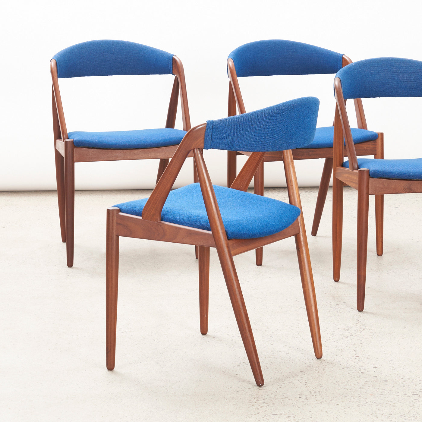 Set of 4 Teak 'Model 31' Dining Chairs by Kai Kristiansen, Denmark