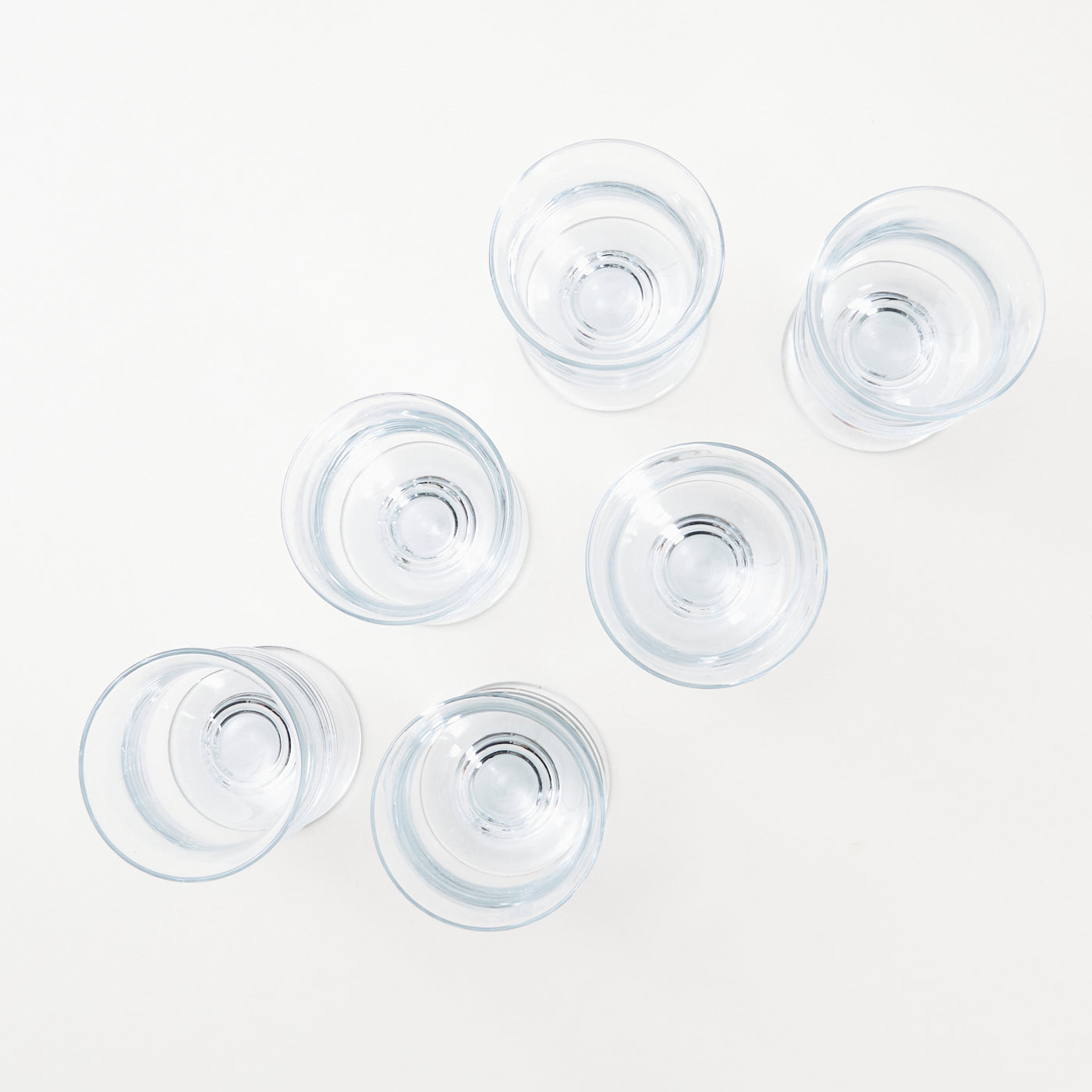 Set of 6 'Skibsglas' Red Wine Glasses by Per Lütken for Holmegaard, Denmark