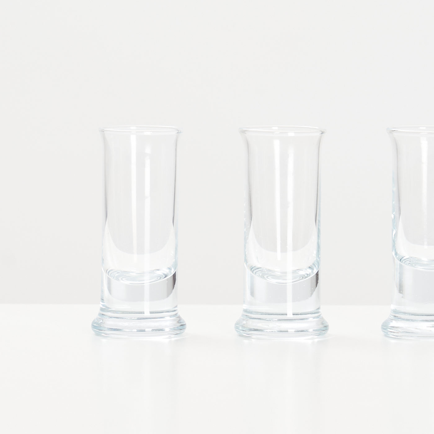 Set of 4 'No.5' Aquavit Glasses by Per Lütken for Holmegaard, Denmark