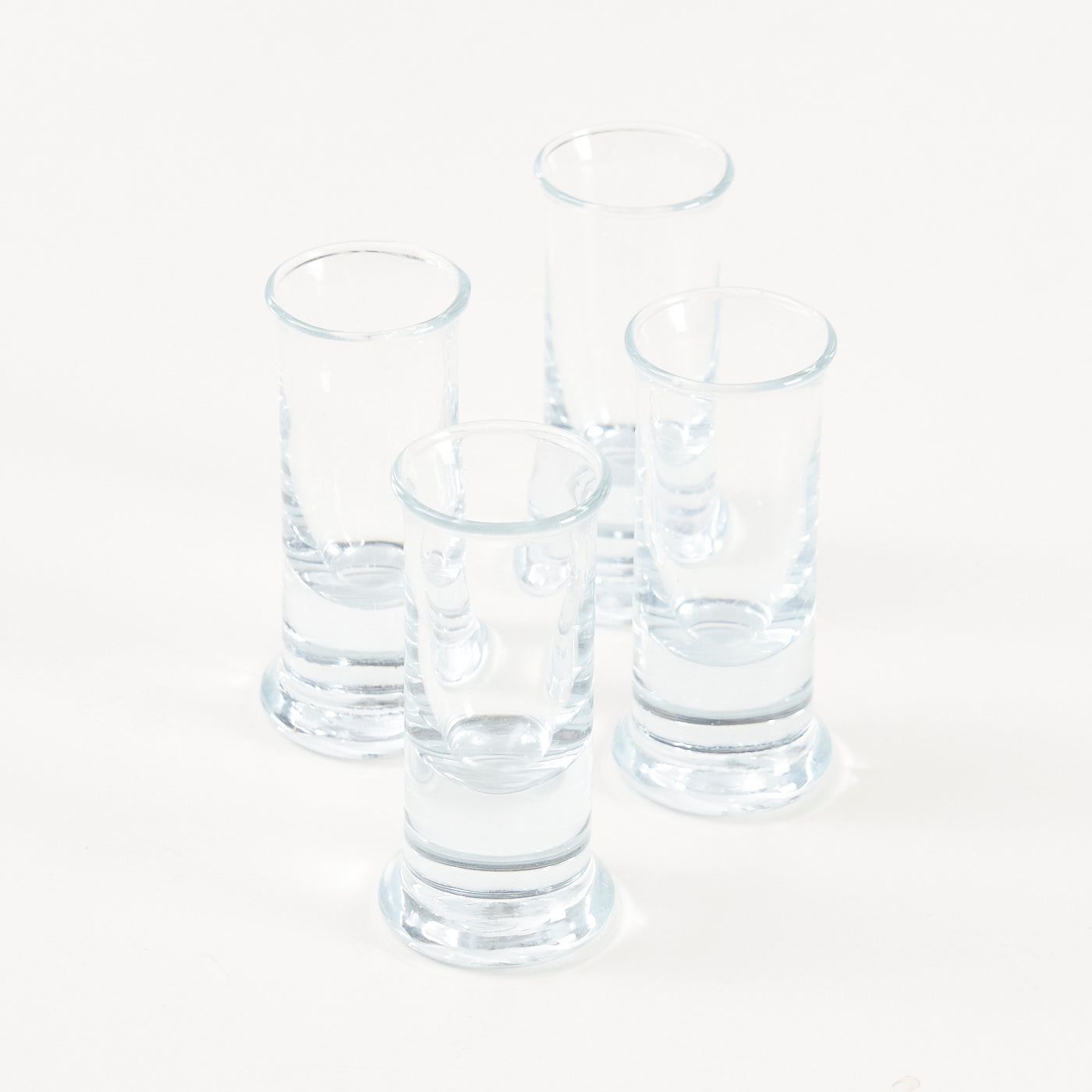 Set of 4 'No.5' Aquavit Glasses by Per Lütken for Holmegaard, Denmark